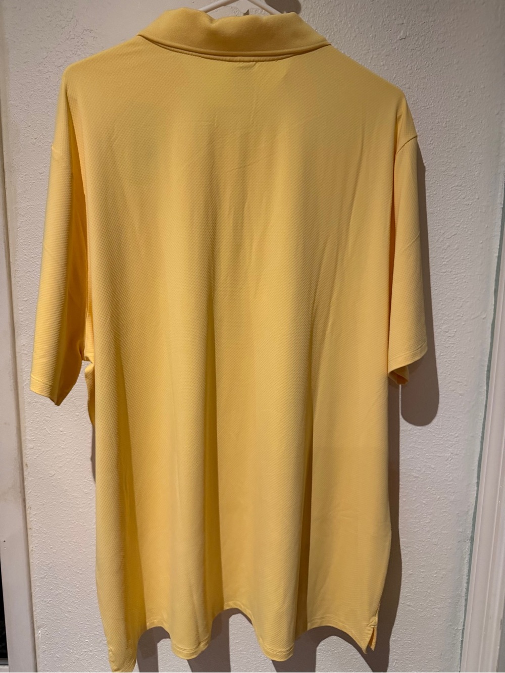 all in motion Men's Pale Yellow Classic Polo